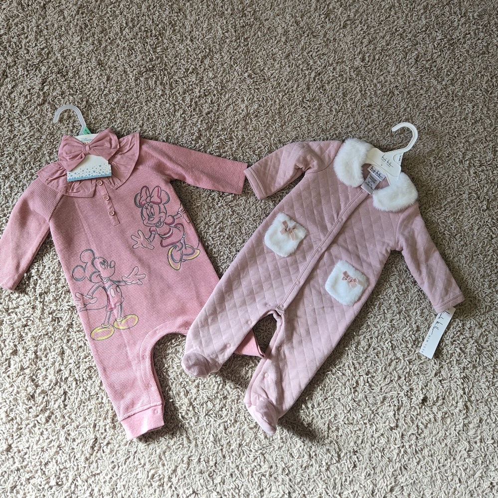 Jumper/Playsuit Bundle (Size 6-9 mos)